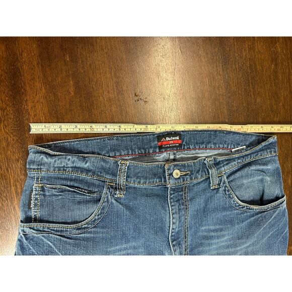 Bulwark FR Boot Cut Jeans Men 38x32 Workwear Flame Resistant CAT2 Cowboy Western - Picture 6 of 11
